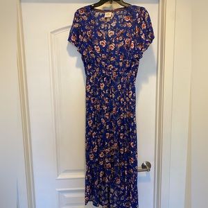 Blue Floral Sundress